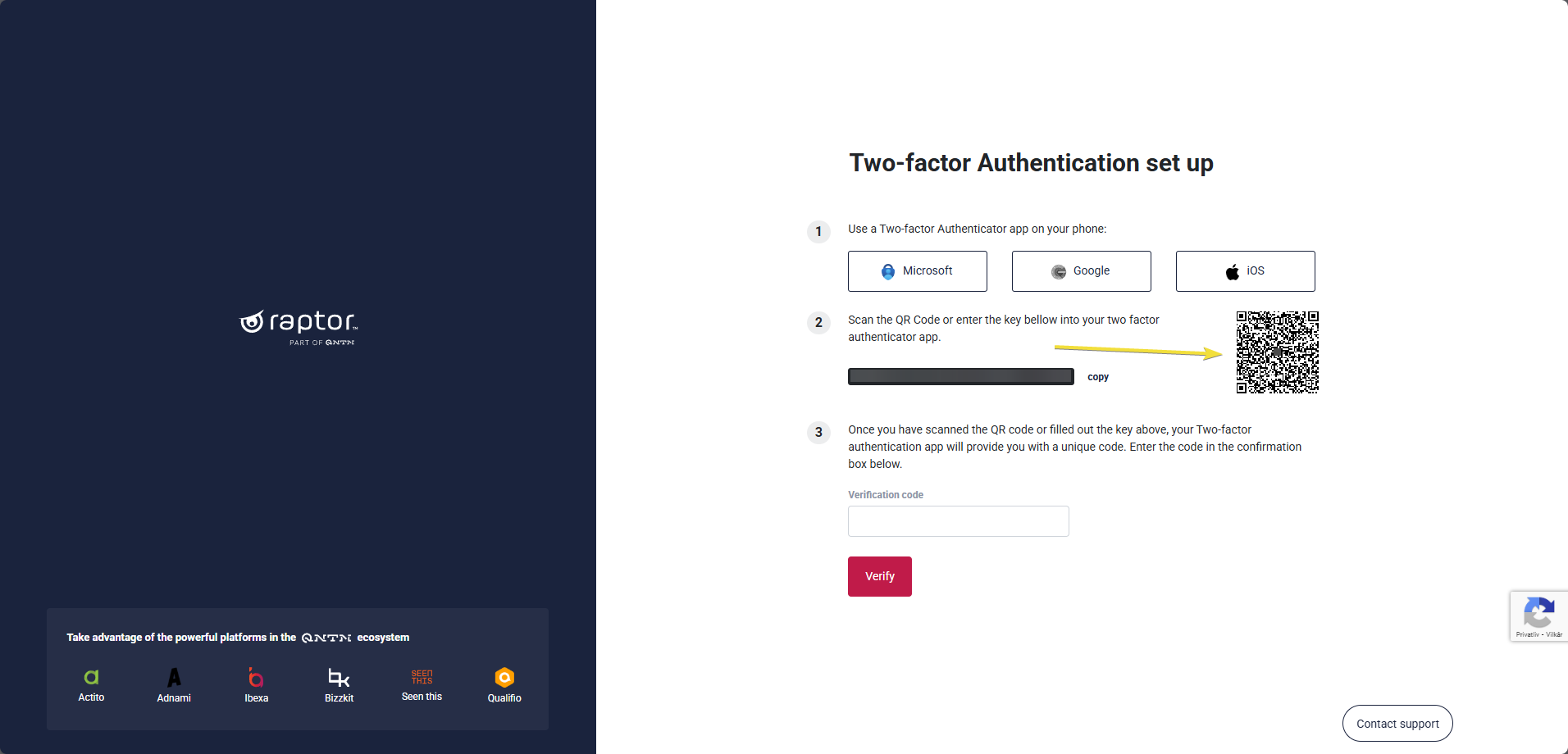 Authenticator Ios Screen How to set up the built-in authenticator in iOS 15