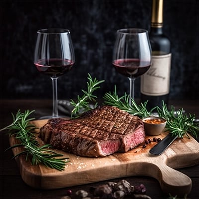 steak-wine-ai