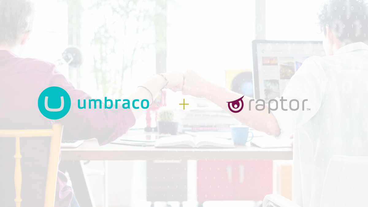 Umbraco reveals Raptor as a third-party app